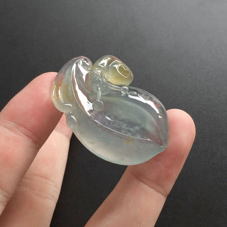 （超值推荐）冰种晴水静悟挂件