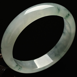 （超值推荐）冰种飘花手镯（59.6mm）