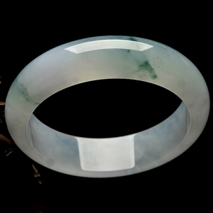 （超值推荐）冰种飘花手镯（58.6mm）