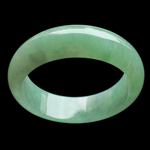 糯冰种晴水手镯（53.5mm）