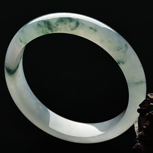 （超值推荐）冰种飘花手镯（56.8mm）