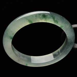 （超值推荐）冰种飘花手镯（57mm）