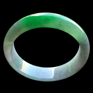 （超值推荐）糯冰种飘阳绿手镯（57.3mm）