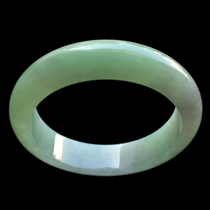 糯冰种晴水手镯（57.7mm）