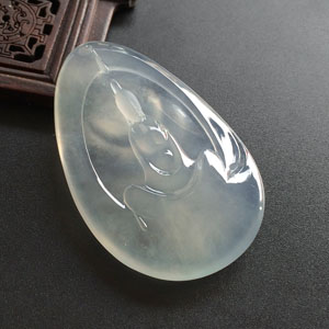 （超值推荐）冰种晴水静悟挂件