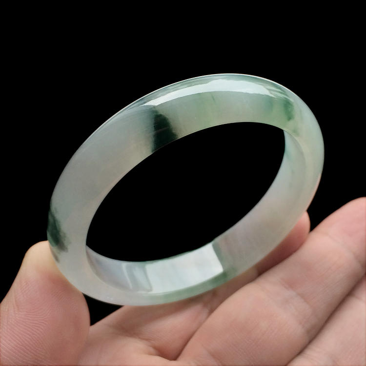 （超值推荐）冰种飘花手镯（56mm）