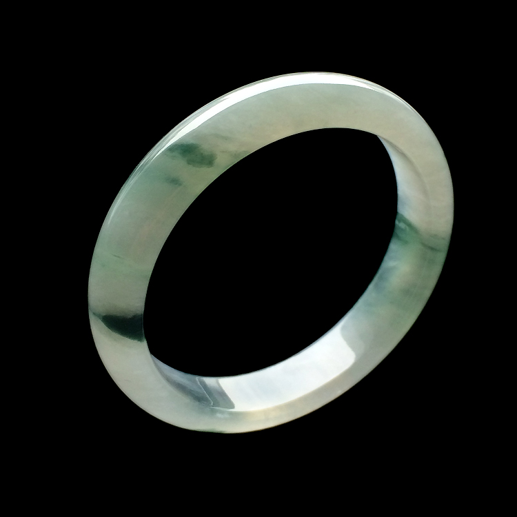（超值推荐）冰种飘花手镯（56mm）