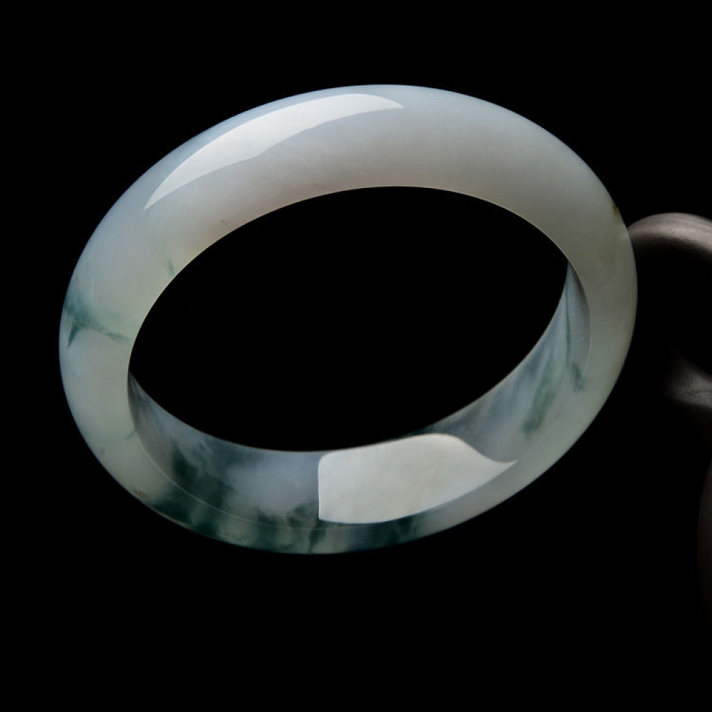 （超值推荐）冰种飘花手镯（58.2mm）