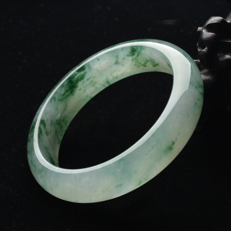(超值推荐)冰种飘花手镯(59.2mm)