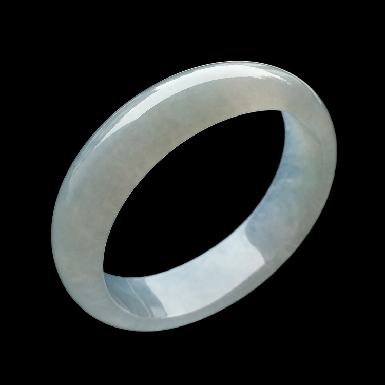 （超值推荐）冰种淡晴水贵妃镯（54.4mm-49.5mm）