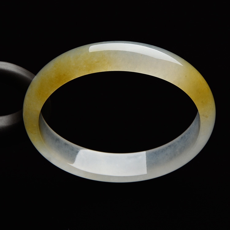 （超值推荐）冰种黄翡贵妃镯（54.8mm-49mm）