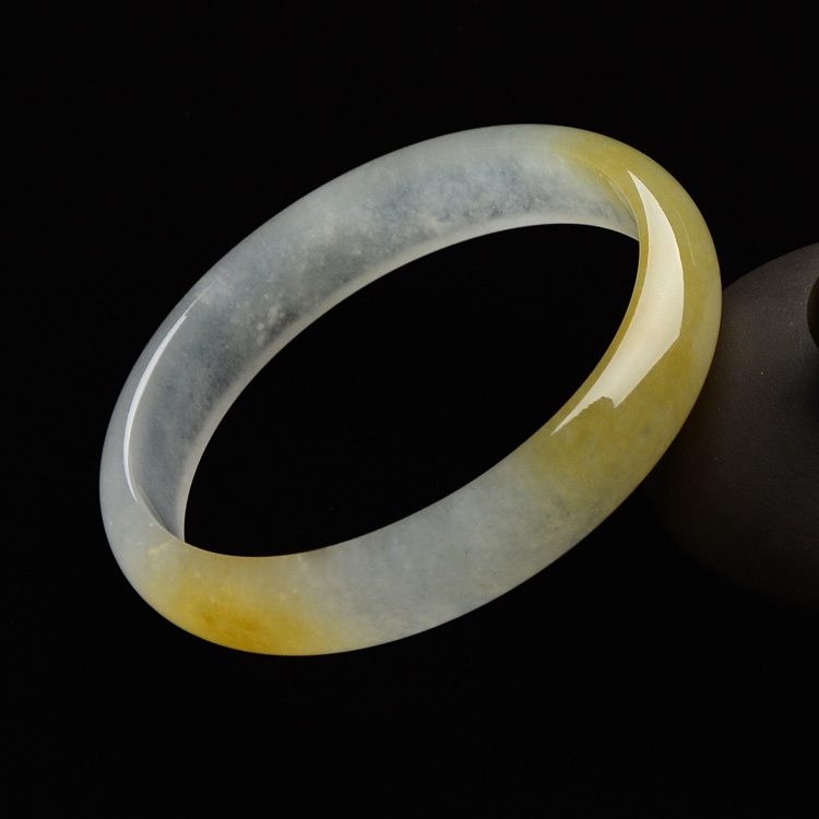 （超值推荐）冰种黄翡贵妃镯（54.8mm-49mm）