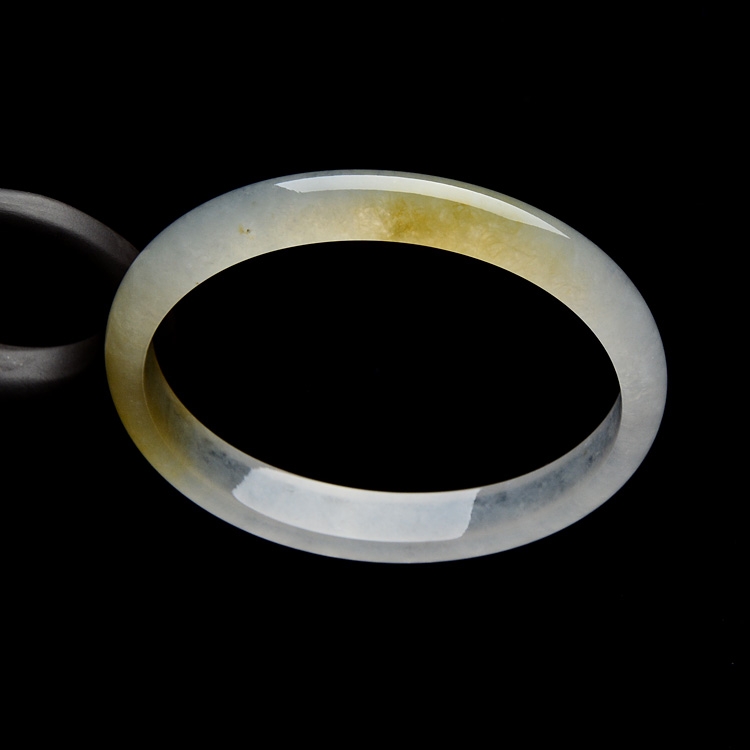 （超值推荐）冰种黄翡贵妃镯（53.8mm-47.9mm）