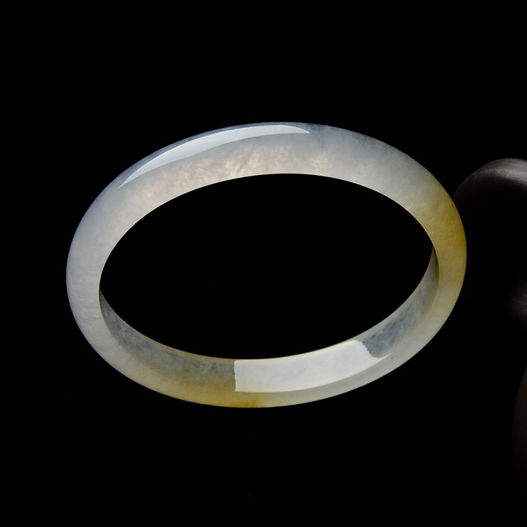 （超值推荐）冰种黄翡贵妃镯（53.8mm-47.9mm）