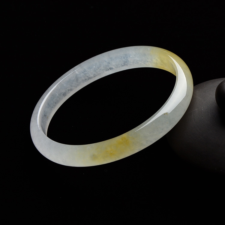 （超值推荐）冰种黄翡贵妃镯（53.8mm-47.9mm）