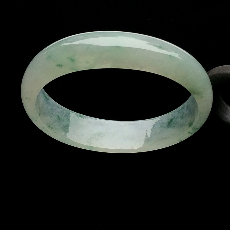 （超值推荐）冰种飘花贵妃镯（57mm-50.3mm）