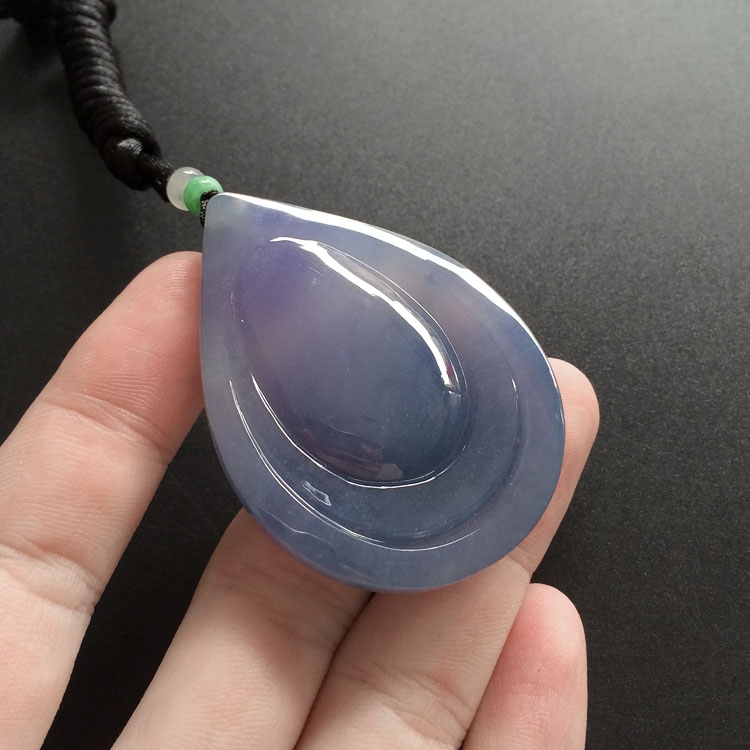 （超值推荐）糯冰种紫罗兰宝宝佛挂件