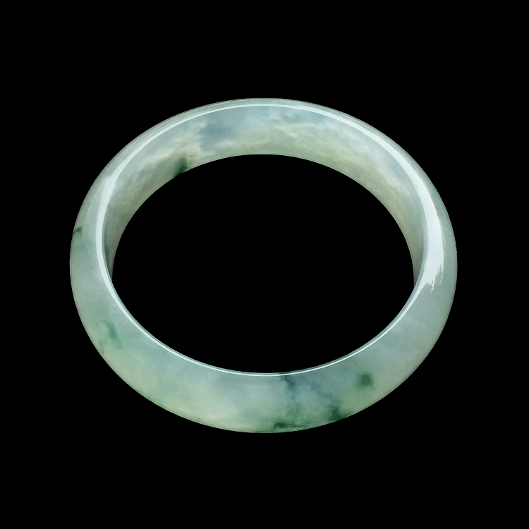 （超值推荐）冰种飘花手镯（59.8mm）