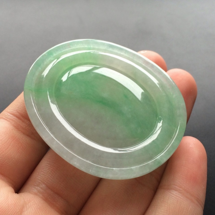 (超值推荐)冰种飘翠阿弥陀佛挂件
