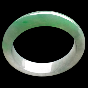 糯冰种飘翠手镯（56.3mm）