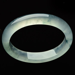 （超值推荐）冰种飘花贵妃镯（56mm-48.4mm）