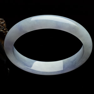 （超值推荐）糯冰种紫罗兰贵妃镯（54.5mm-47.6mm）