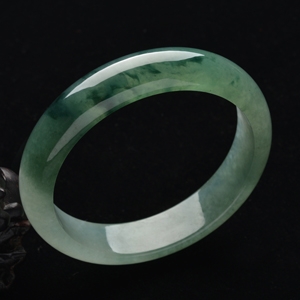 （超值推荐）冰种晴水飘花手镯(59.4mm)