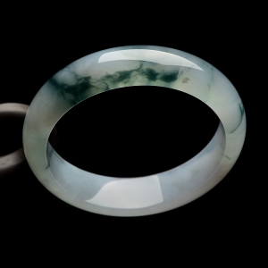 （超值推荐）冰种飘花手镯（58.2mm）