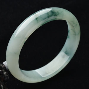 糯冰种飘花手镯(58.8mm)