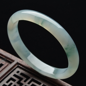 (超值推荐)冰种飘花贵妃镯(54.5mm-48.6mm)