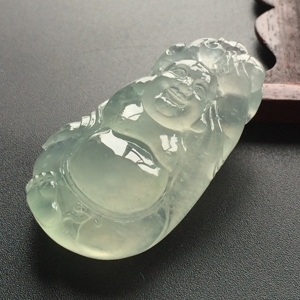(超值推荐)冰种晴水逍遥佛挂件
