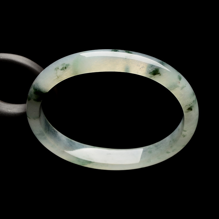 （超值推荐）冰种飘花贵妃镯（56.1mm-47.3mm）