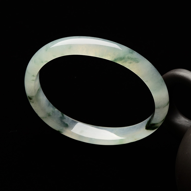 （超值推荐）冰种飘花贵妃镯（56.1mm-47.3mm）