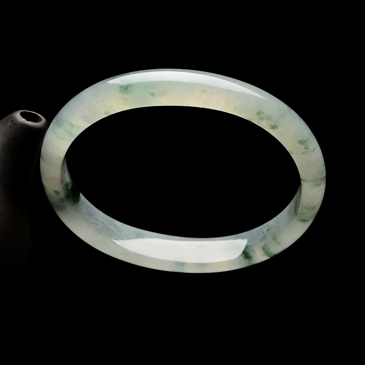 （超值推荐）冰种飘花贵妃镯（56.1mm-47.3mm）