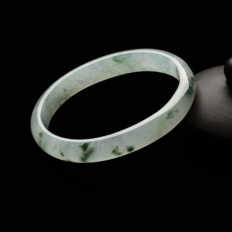 （超值推荐）冰种飘花贵妃镯（56.1mm-47.3mm）