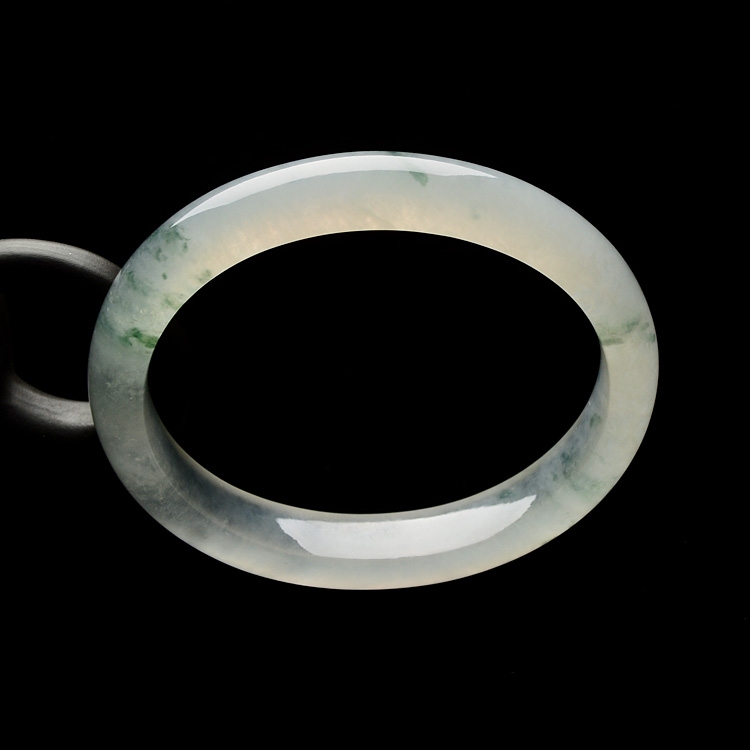 （超值推荐）冰种飘花贵妃镯（59mm-51.3mm）