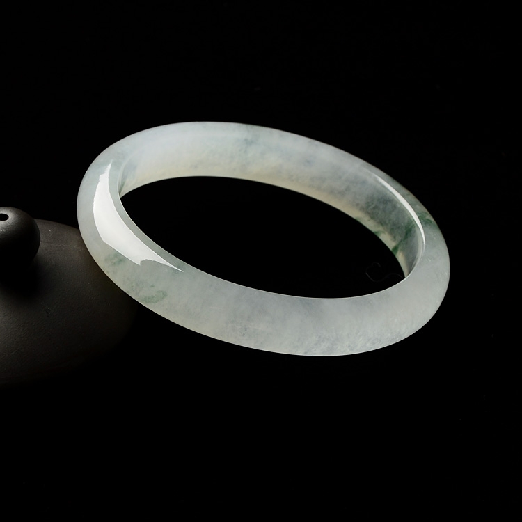 （超值推荐）冰种飘花贵妃镯（59mm-51.3mm）
