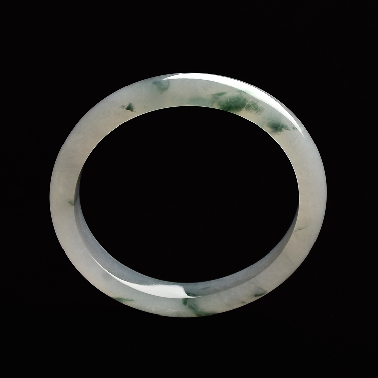 （超值推荐）冰种飘花贵妃镯（54.6mm-48.1mm）