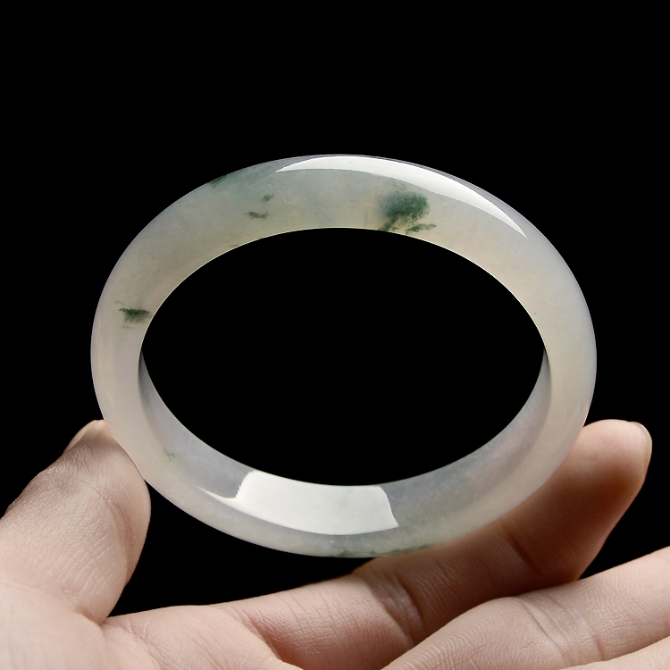 （超值推荐）冰种飘花贵妃镯（54.6mm-48.1mm）