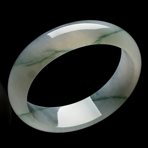 （超值推荐）冰种飘花贵妃镯（55.6mm-49.7mm）