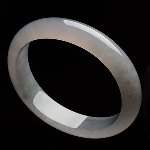 （超值推荐）糯冰种淡晴水贵妃镯（54.5mm-48.8mm）