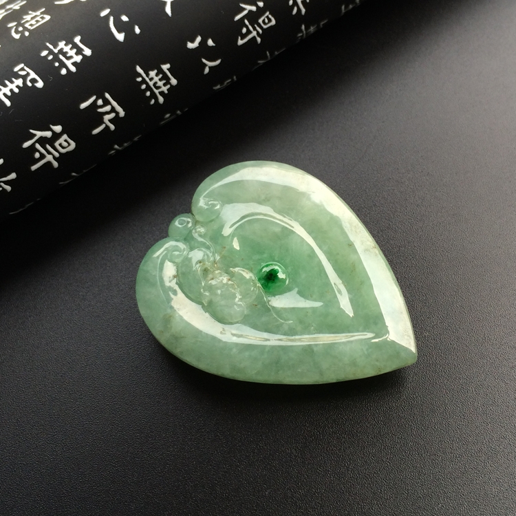 （一口价扫货）糯冰种飘翠宝宝佛挂件