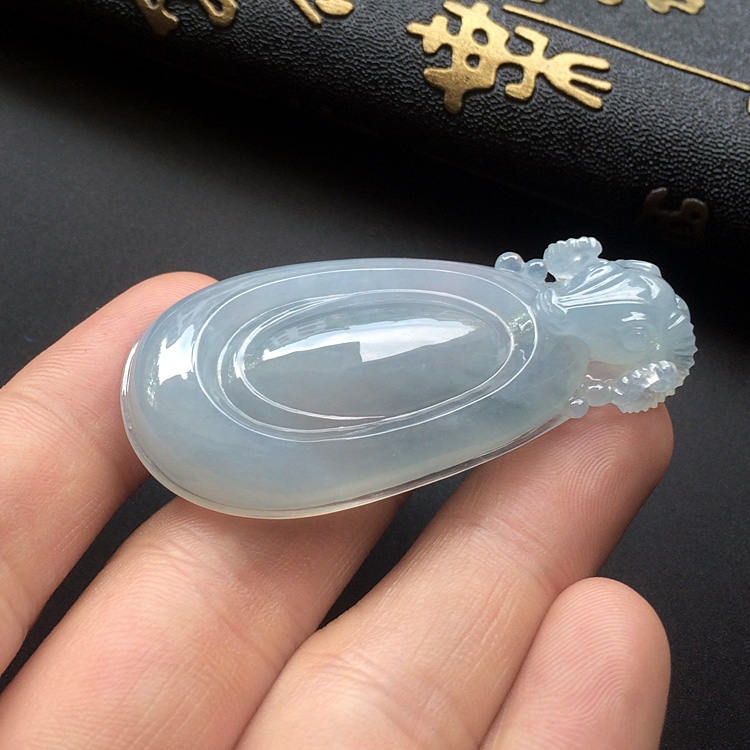冰种晴水样样如意挂件
