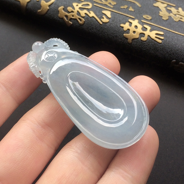 冰种晴水样样如意挂件