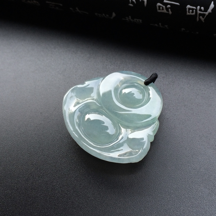 冰种晴水玉佛挂件