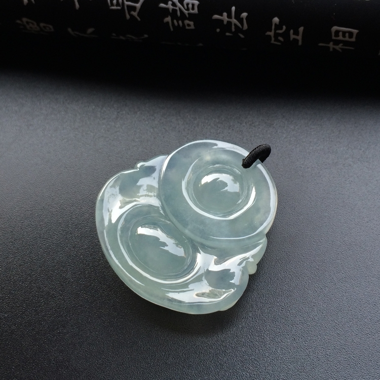 冰种晴水玉佛挂件