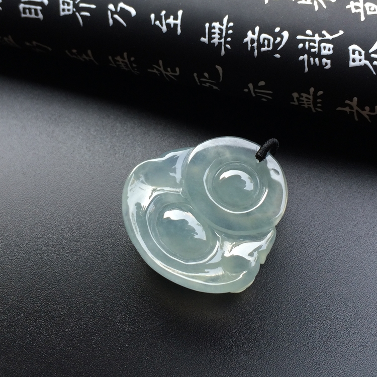冰种晴水玉佛挂件