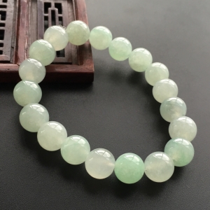 (超值推荐)糯冰种晴水圆珠手链
