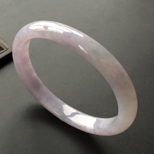 (超值推荐)糯冰种紫罗兰贵妃镯(53.8mm-46.5mm)