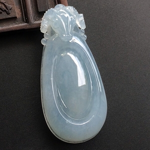 冰种晴水样样如意挂件